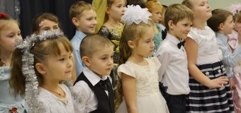 Рождественский праздник в Католической школе Новосибирска