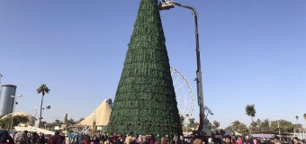 Бизнесмен-мусульманин установил в Багдаде 26-метровую рождественскую ель
