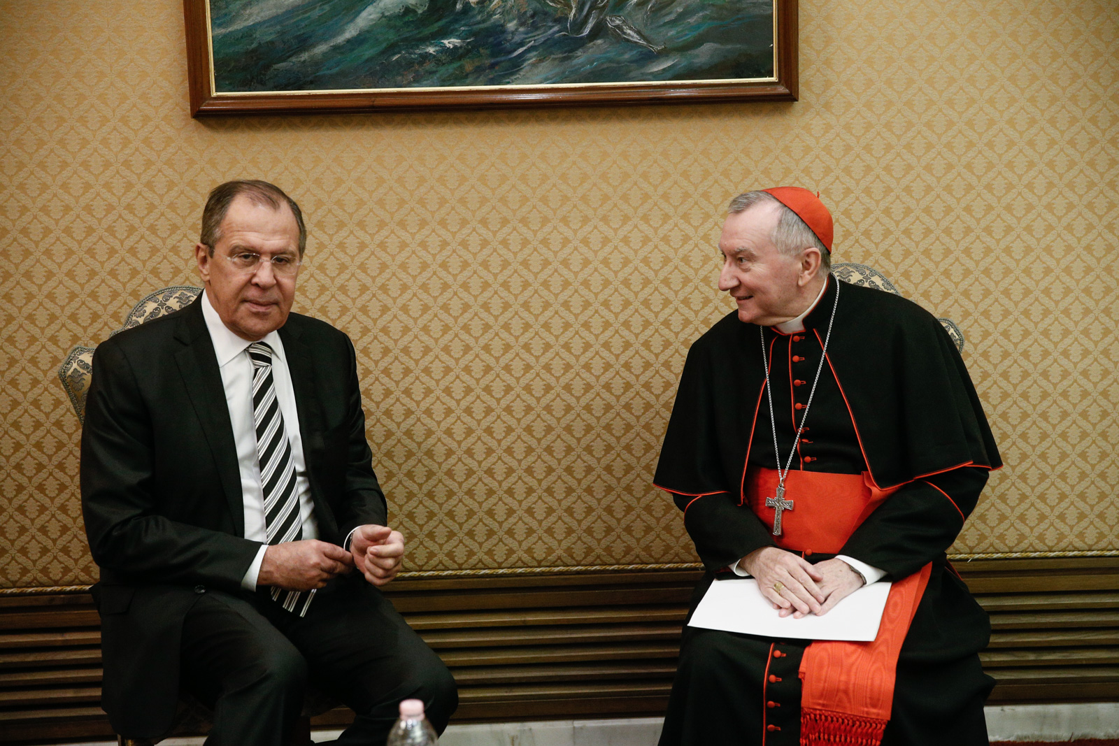 Госсекретарь Ватикана и глава российского МИДа обсудили сотрудничество в культурно-гуманитарной сфере
