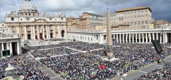 В уходящем году почти 4 миллиона  человек  встретились в Ватикане со Святейшим Отцом