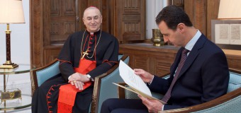 Папа Франциск в послании Асаду выразил поддержку Сирии и её народу
