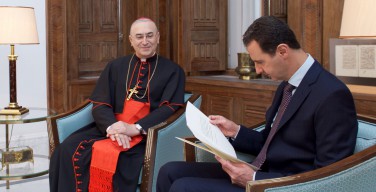 Папа Франциск в послании Асаду выразил поддержку Сирии и её народу