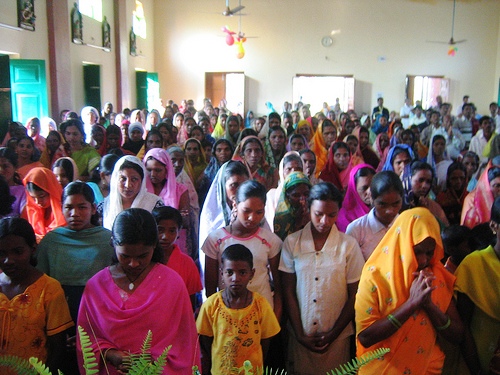 На Рождество в Ориссе 45 тысяч индуистов пришли поклониться Младенцу Иисусу