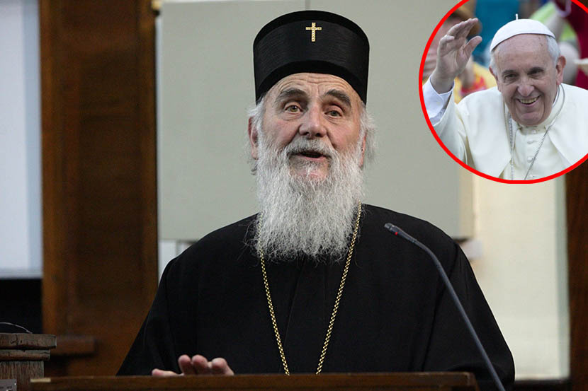 Папский визит в Сербию маловероятен в ближайшее время – Патриарх Ириней