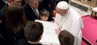 Папа Франциск встретился с еврейской делегацией