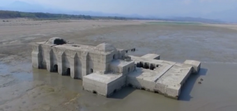 В Мексике из-под воды вновь показался 400-летний доминиканский храм
