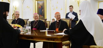 Патриарх Кирилл встретился с представителями Римско-Католической Церкви в Италии