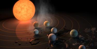 Пресс-конференция NASA: обнаружено семь потенциально пригодных для жизни планет