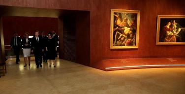 Путин осмотрел выставку «Roma Aeterna» с шедеврами из пинакотеки Ватикана