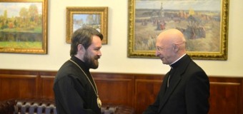 Кардинал Анджело Баньяско встретился с митрополитом Иларионом (Алфеевым)