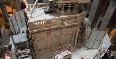 Реставрация кувуклии Гроба Господня закончится до Пасхи
