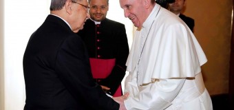 Папа обсудил ситуацию на Ближнем Востоке с президентом Ливанской Республики