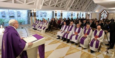 Папа: очерствевшее сердце ведёт к атеизму