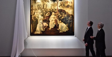 Картину Леонардо да Винчи «Поклонение волхвов» вернули в музей после шести лет реставрации