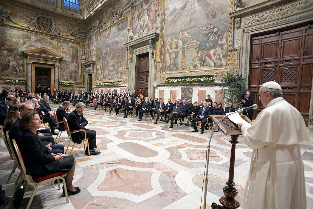 Кризис Европы – время задач и возможностей. Речь Папы Франциска к руководству Европейского союза