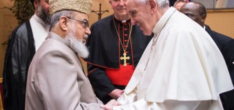 Папа встретился с мусульманской делегацией из Великобритании