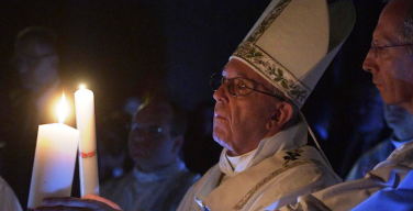 Проповедь Папы Франциска в Пасхальную ночь. 15 апреля 2017 г., собор Св. Петра