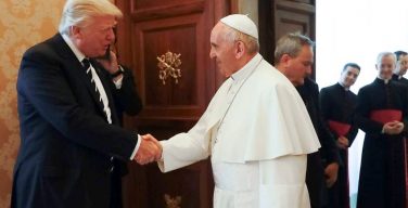 Президент Трамп в Ватикане (ФОТО)
