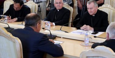 Путин обсудит с госсекретарем Ватикана двустороннюю повестку, ситуацию в Сирии и на Украине – Кремль