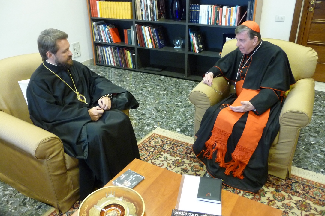 Председатель ОВЦС встретился с председателем Папского совета по содействию христианскому единству