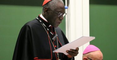Папа — кардиналу Сара о переводе литургических текстов