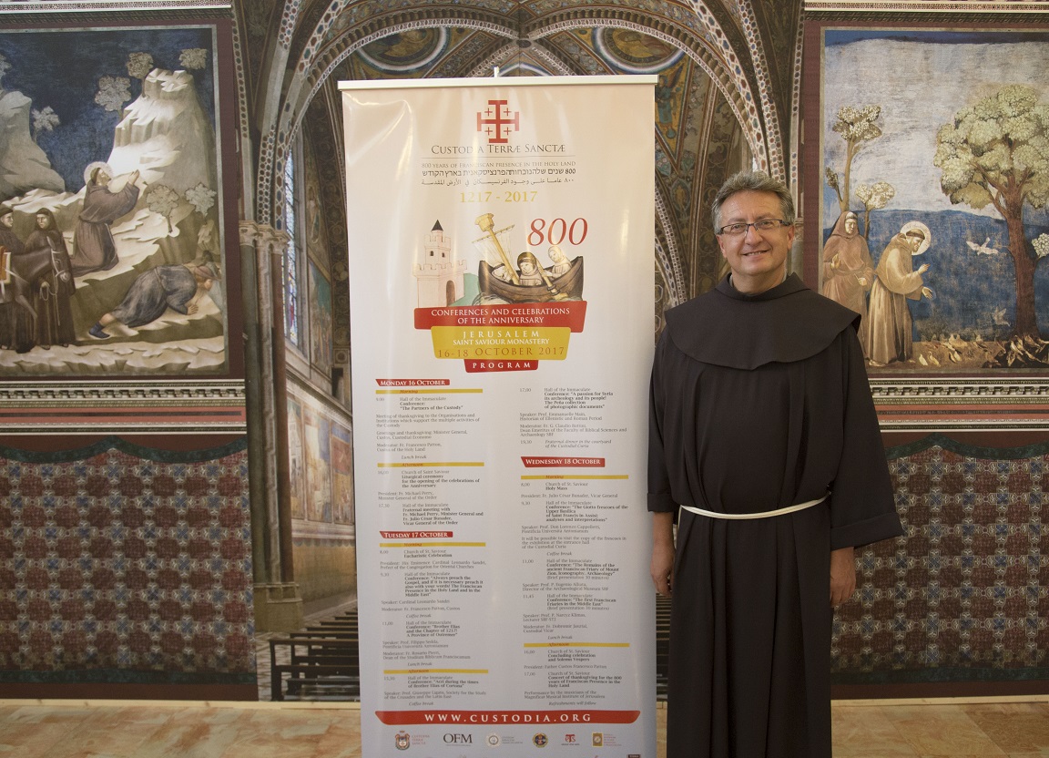 Францисканци отпразднуют 800-летие своего присутствия в Святой Земле