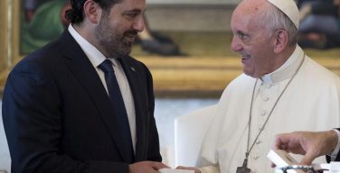 Папа встретился с премьер-министром Ливана