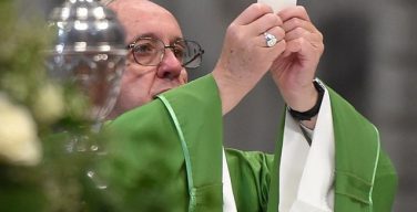 Папа Франциск: войти в тайну Иисуса