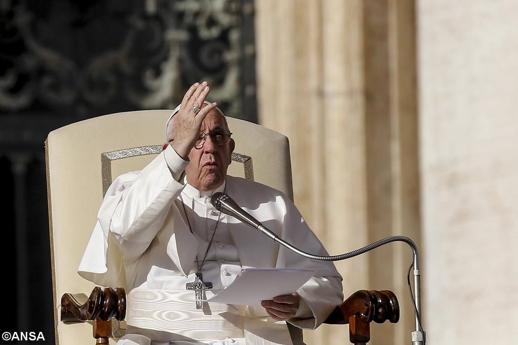Папа Франциск на общей аудиенции 22 ноября: Месса как восхождение на Голгофу