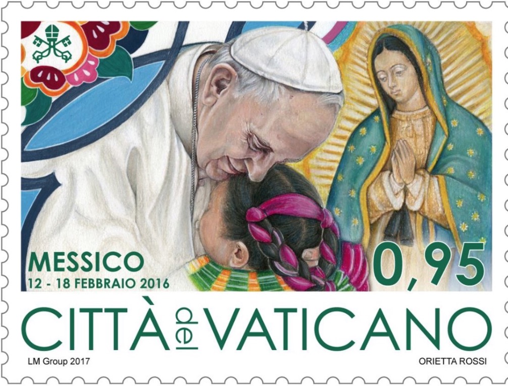 Ватикан выпустил марки, посвященные визитам Папы Римского в 2016 году