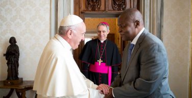 Папа встретился с президентом Центральноафриканской Республики