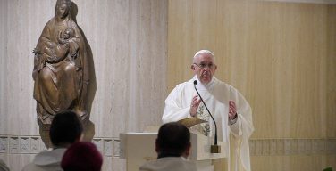 Папа: вера передаётся благодаря смелому свидетельству