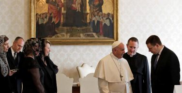 Папа встретился с премьер-министром Эстонии (ФОТО)