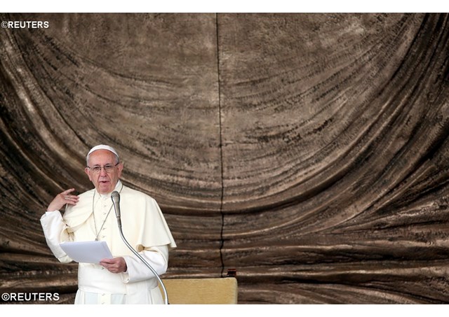 Папа Франциск посетил Международный центр движения «Фоколяре»