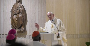 Папа Франциск на Мессе в Доме Св. Марфы размышлял об отличительных чертах христианской радости
