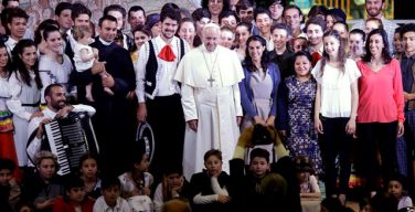 Папа Франциск побывал с визитом в общине братской жизни в Тоскане