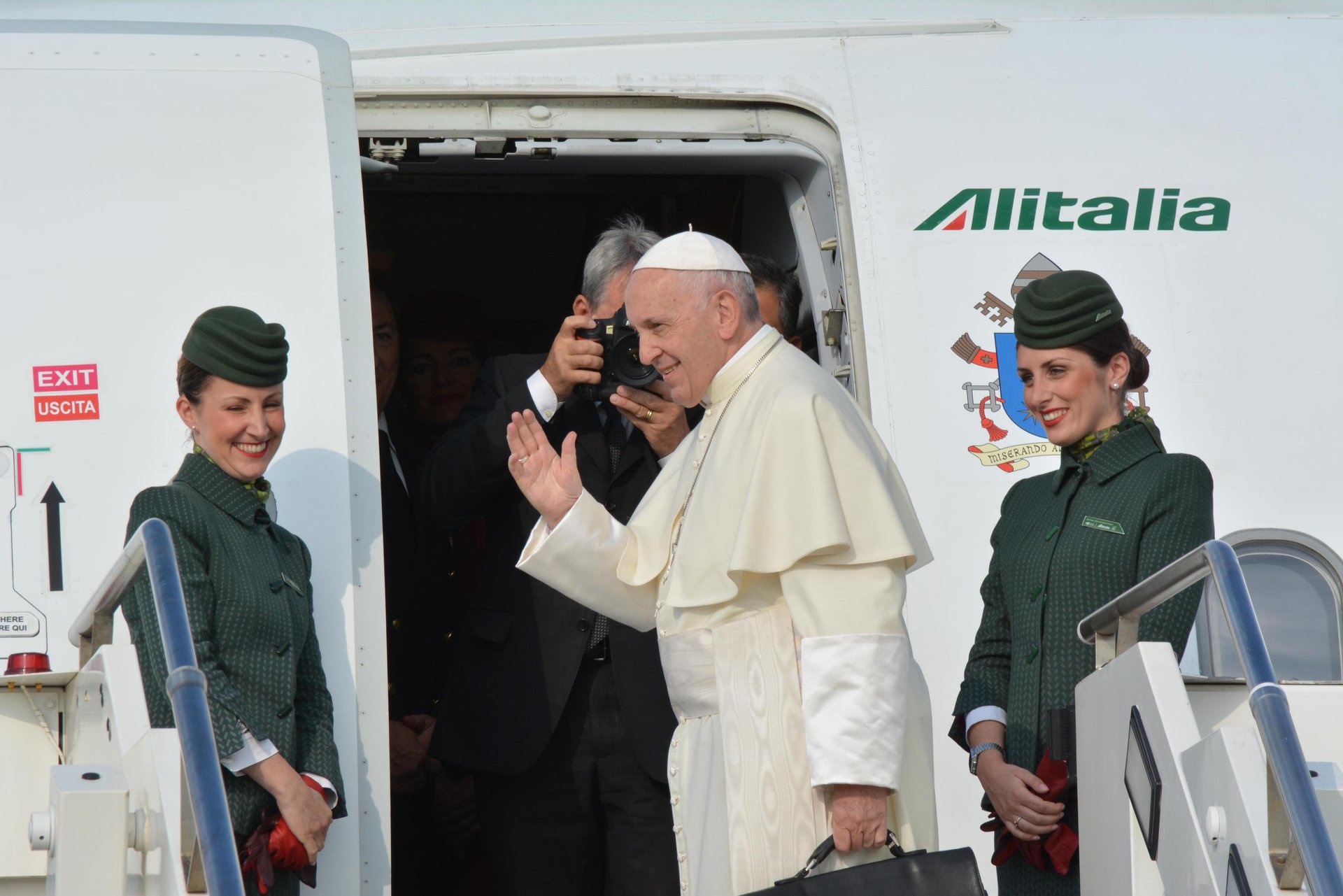 Папа Франциск начал свой экуменический визит в Женеву