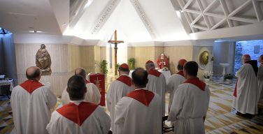 Папа Франциск на Мессе в Доме Св. Марфы говорил о трех аспектах евангелизации