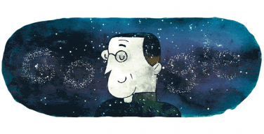 Google почтил память иезуита Жоржа Леметра, автора теории расширяющейся Вселенной и Большого взрыва