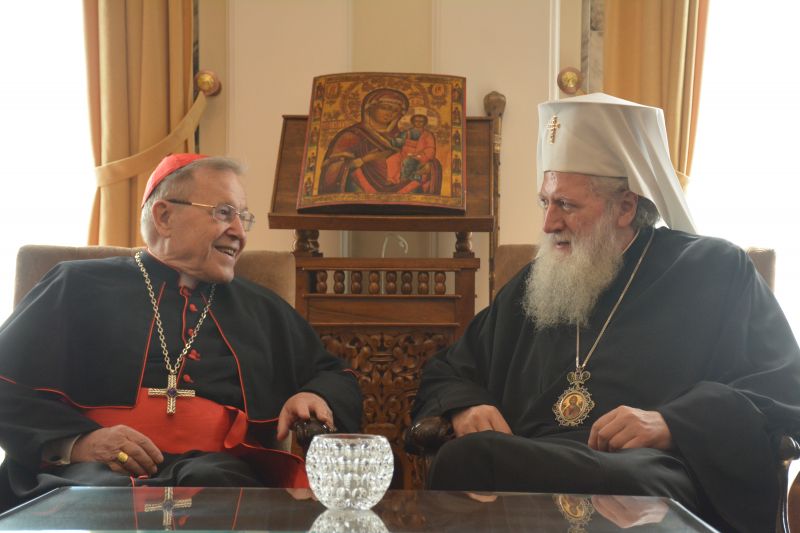 Кардинал Вальтер Каспер встретился с Патриархом Болгарским Неофитом