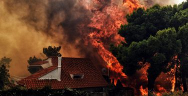 Святейший Отец молится о жертвах пожаров в Греции