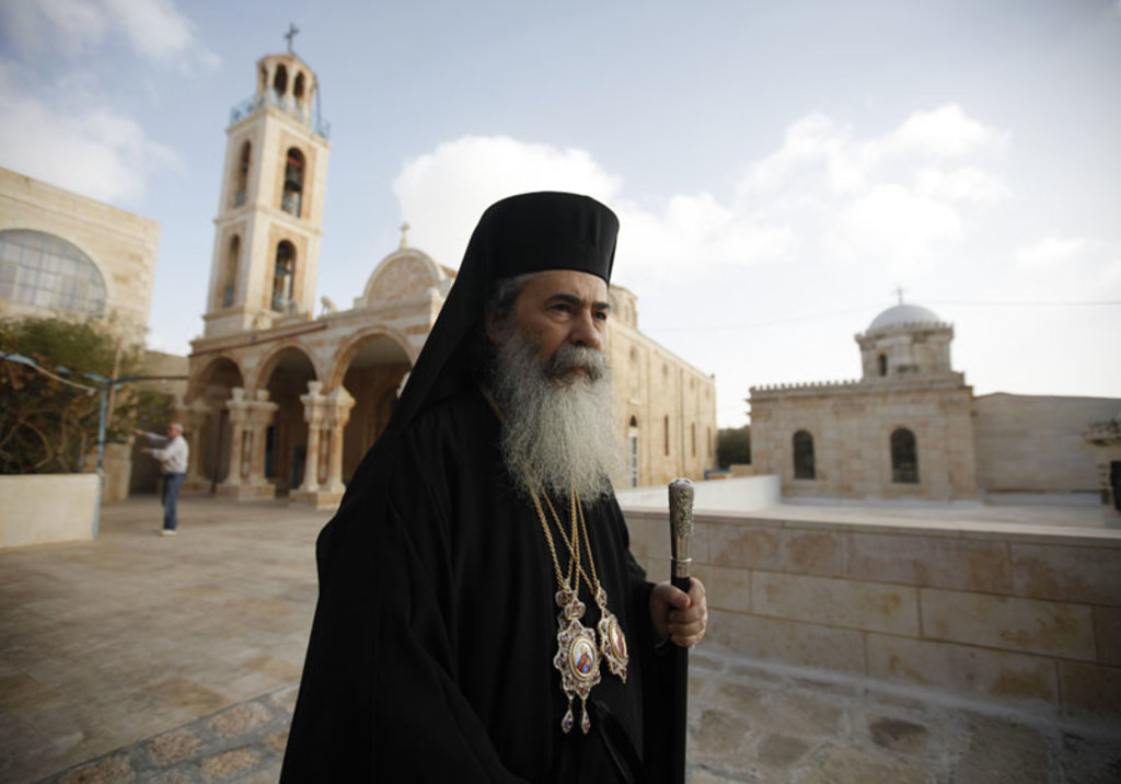 Иерусалимский патриарх выразил солидарность с главой канонической УПЦ