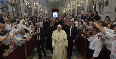 Папа встретился с сицилийским духовенством (+ ФОТО)
