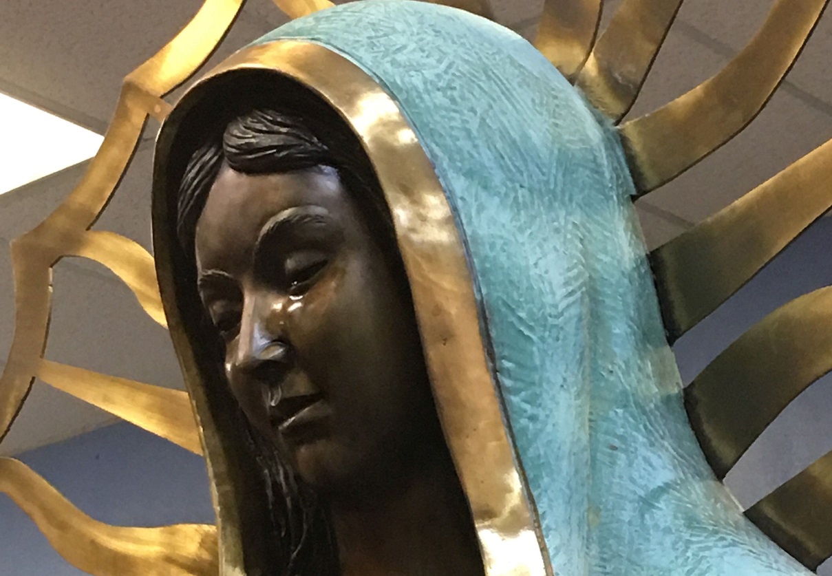 Ординарий католической епархии в США не нашел естественных причин мироточению статуи Богородицы