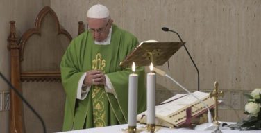 Папа на Мессе в Доме Св. Марфы: признать себя грешником — это первый шаг к сближению со Христом