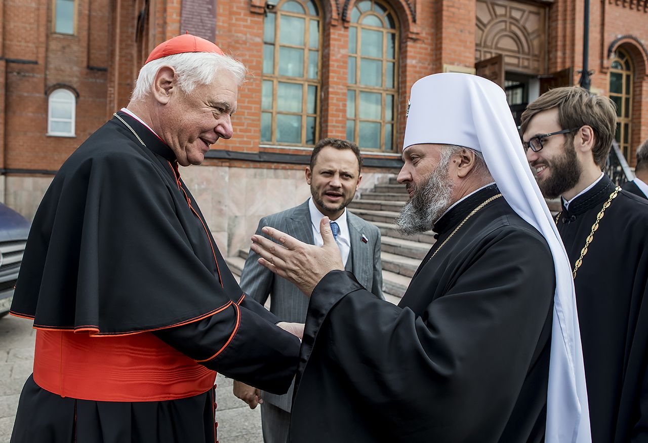 Некоторые подробности визита кардинала Герхарда Мюллера в Кузбасс (+ ФОТО)
