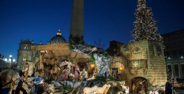 В этом году на площади Святого Петра будут установлены рождественские ясли из песка