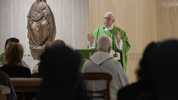 На Мессе в Доме Св. Марфы Папа Франциск размышлял о «растущей в тишине Церкви»