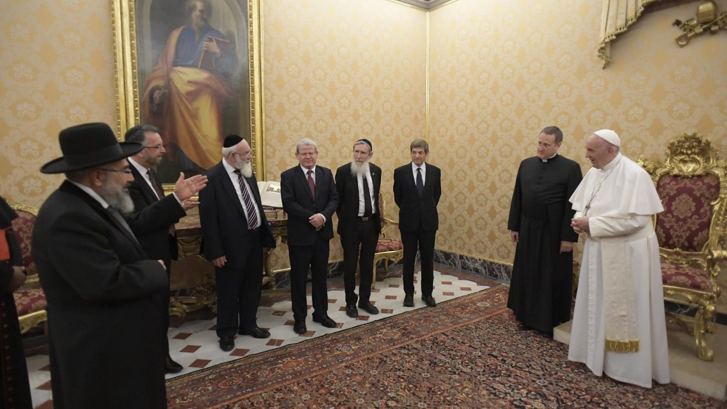 Папа встретился с делегатами Главного раввината Израиля (ВИДЕО)