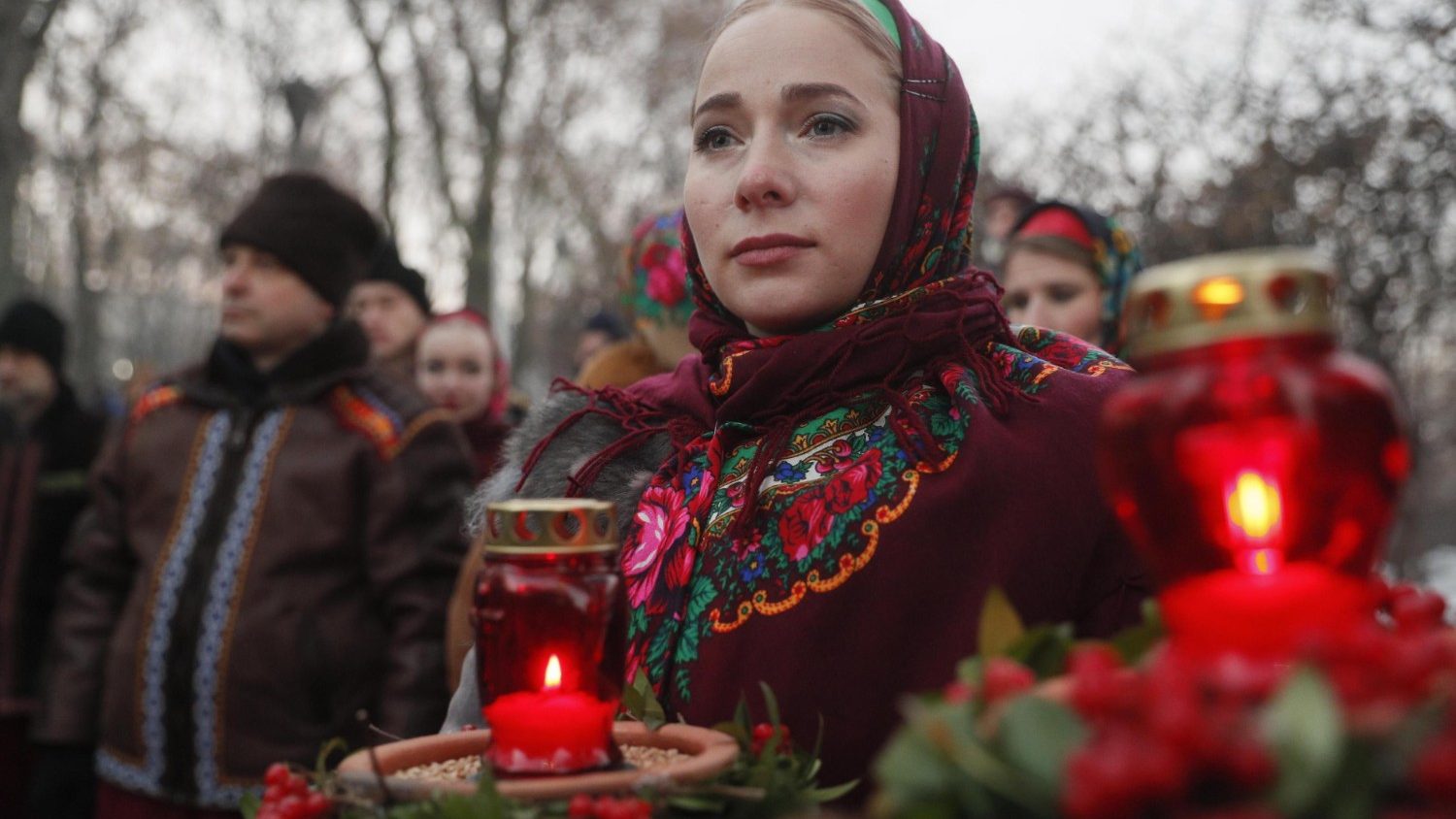 В годовщину Голодомора Папа помолился о мире на Украине